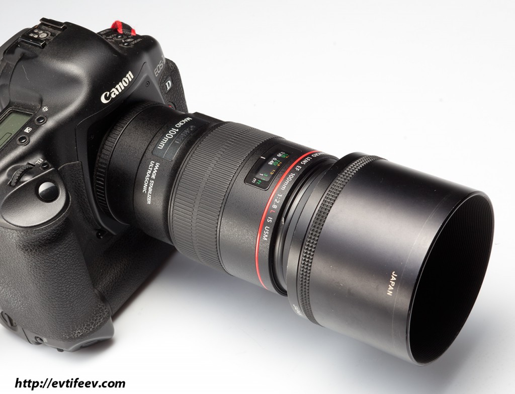 бленда Carl Zeiss 5 на Canon EF 100/2.8L IS USM Macro