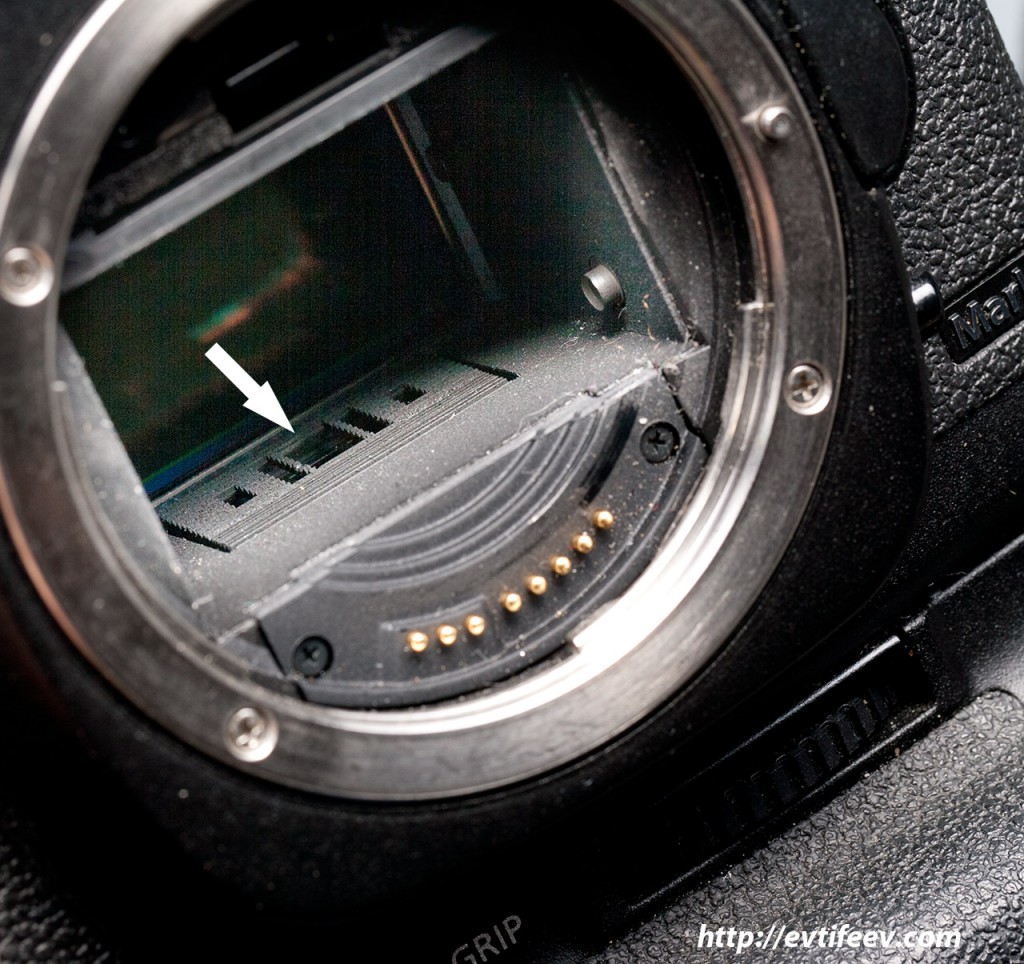 Система автофокуса зеркальных и беззеркальных фотокамер