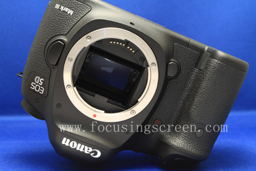 Замена фокусировочного экрана на Canon 5D mark III