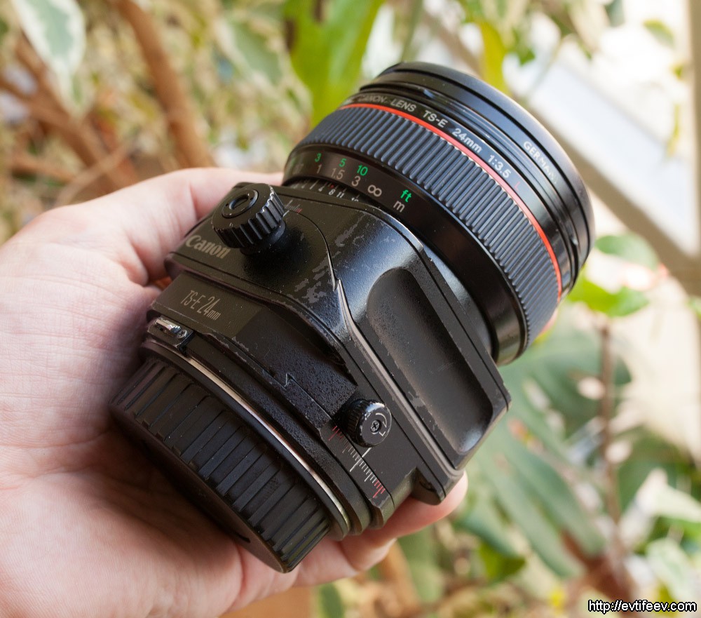 Canon TS-E 24/3.5L - обзор тилт/шифт объектива