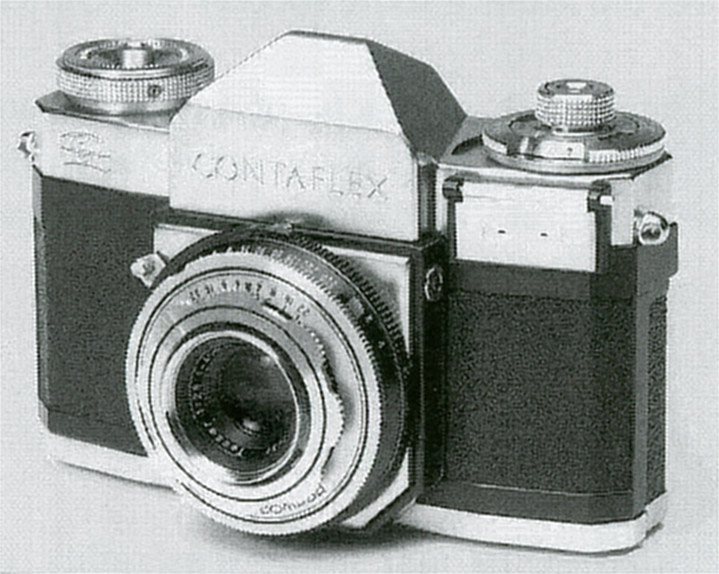 Фото старой фототехники: камеры Zeiss Ikon Contaflex, Zeiss Ikon Nettar