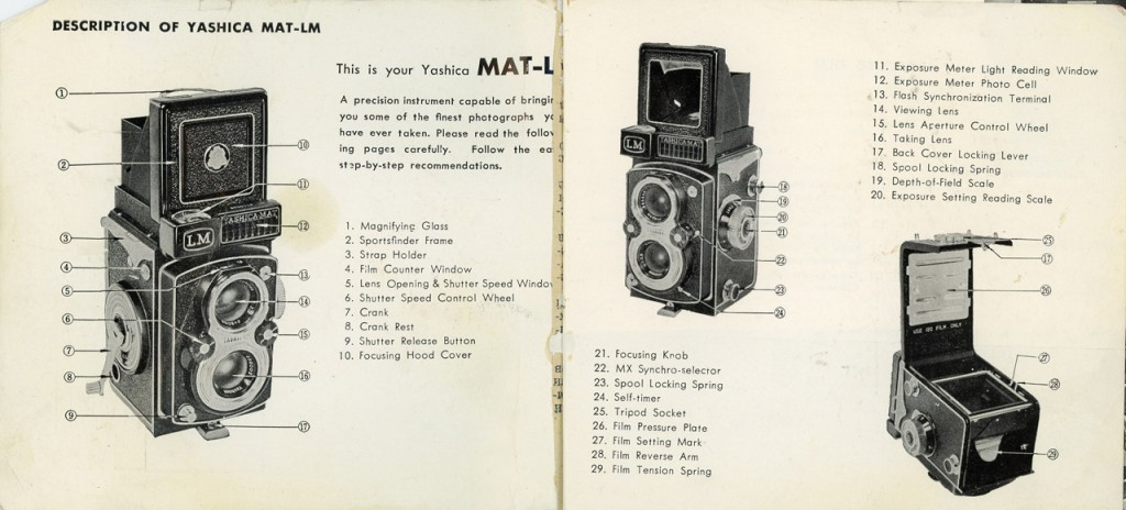 Обзор камеры Yashica MAT LM и краткая история компании Yashica