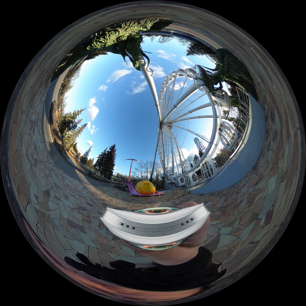 Ricoh Theta S - камера для сферического фото и видео