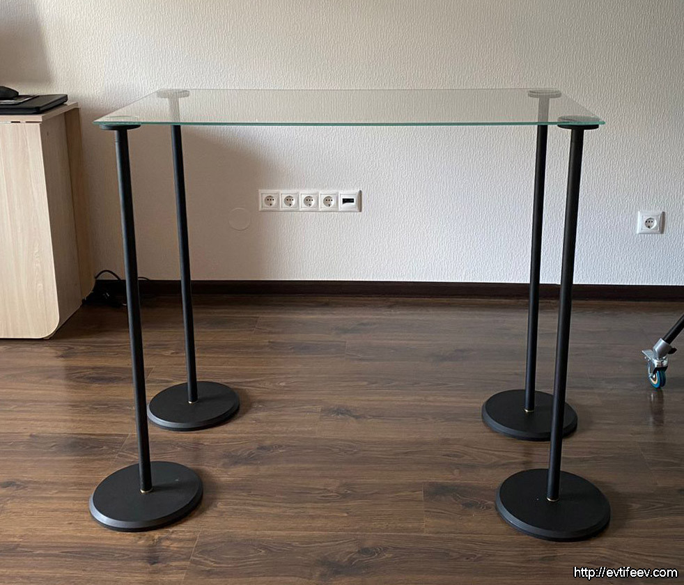 Новые изделия OnE: стол для предметной фотосъемки вер.2