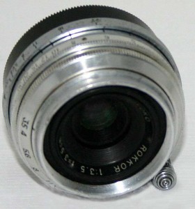Minolta Rokkor 35mm f3.5