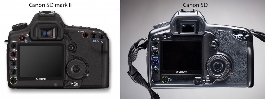 Canon 5D mark II vs Canon 5D