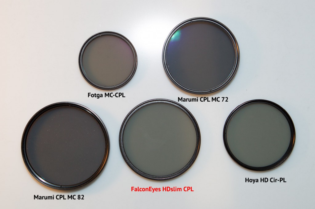 Обзор новой линейки светофильтров FalconEyes HDslim. Циркулярный поляризационный и защитный ультрафиолетовый.