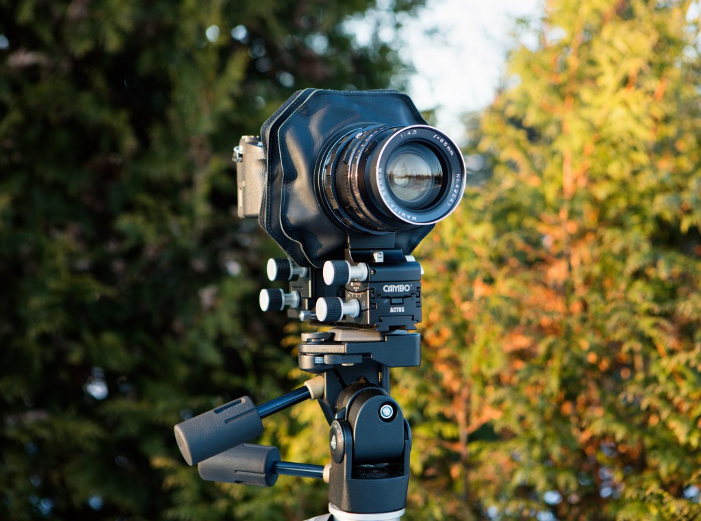 Карданные камеры и введение в большой формат